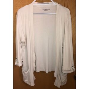 Croft&Barrow White Cardigan
